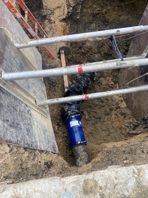 service connection construction