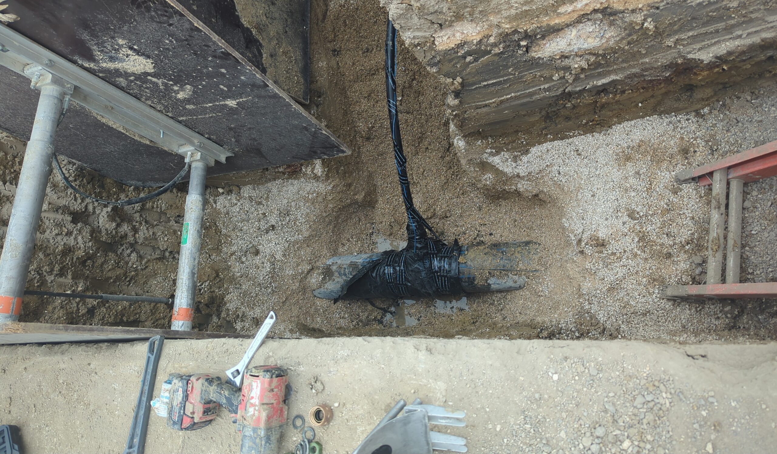 pipe work
