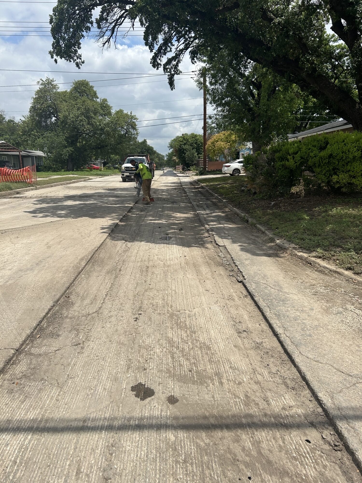 street construction