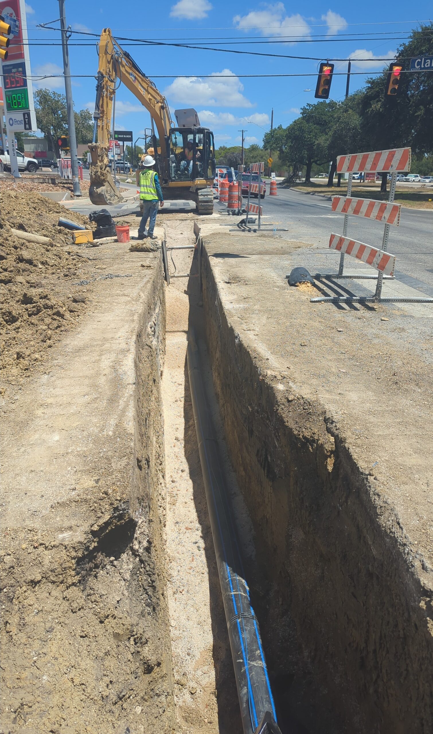 water main installation