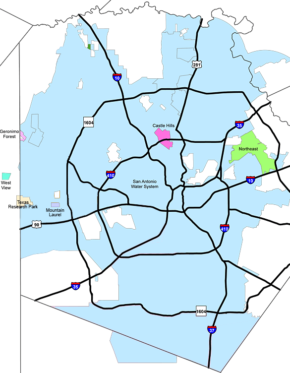 Water System Map