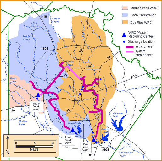 Water Recycling Center Locations