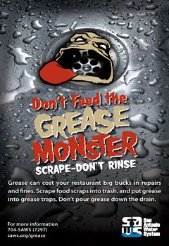 grease monster poster