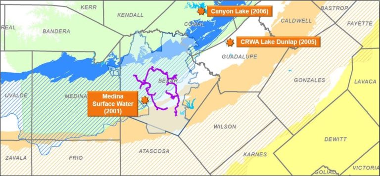 surface water map