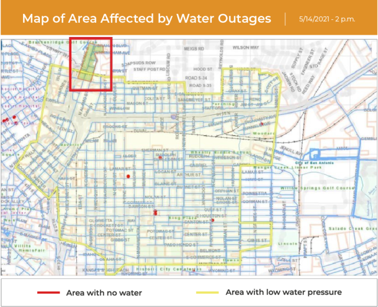 outage map
