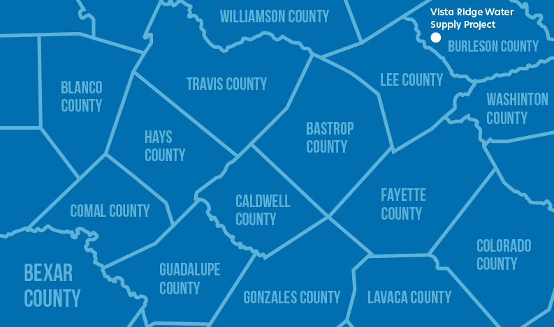 Vista Ridge Project Info Map