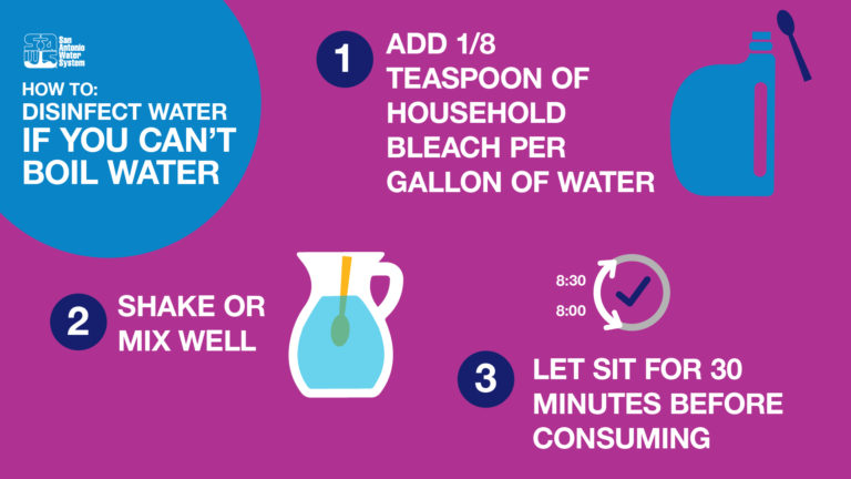 How to Disinfect Water if You Can't Boil Water