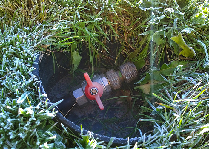 Ball water valve