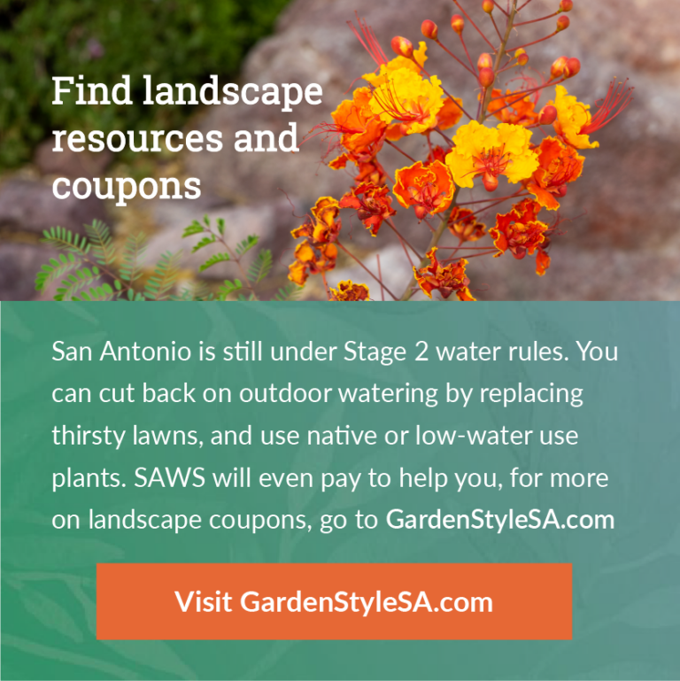 Stage 2 Water Use Restrictions San Antonio Water System