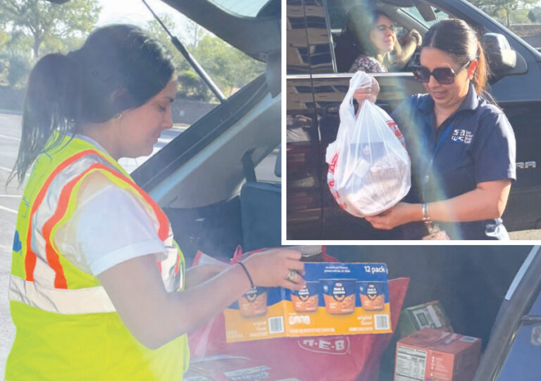 SAWS summer drive-thru food collection