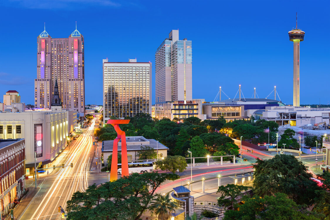 San Antonio Skyline San Antonio Water System