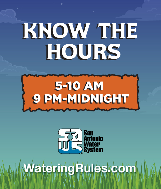 Know the New Watering Hours: 5-10 AM & 9 PM - MIDNIGHT