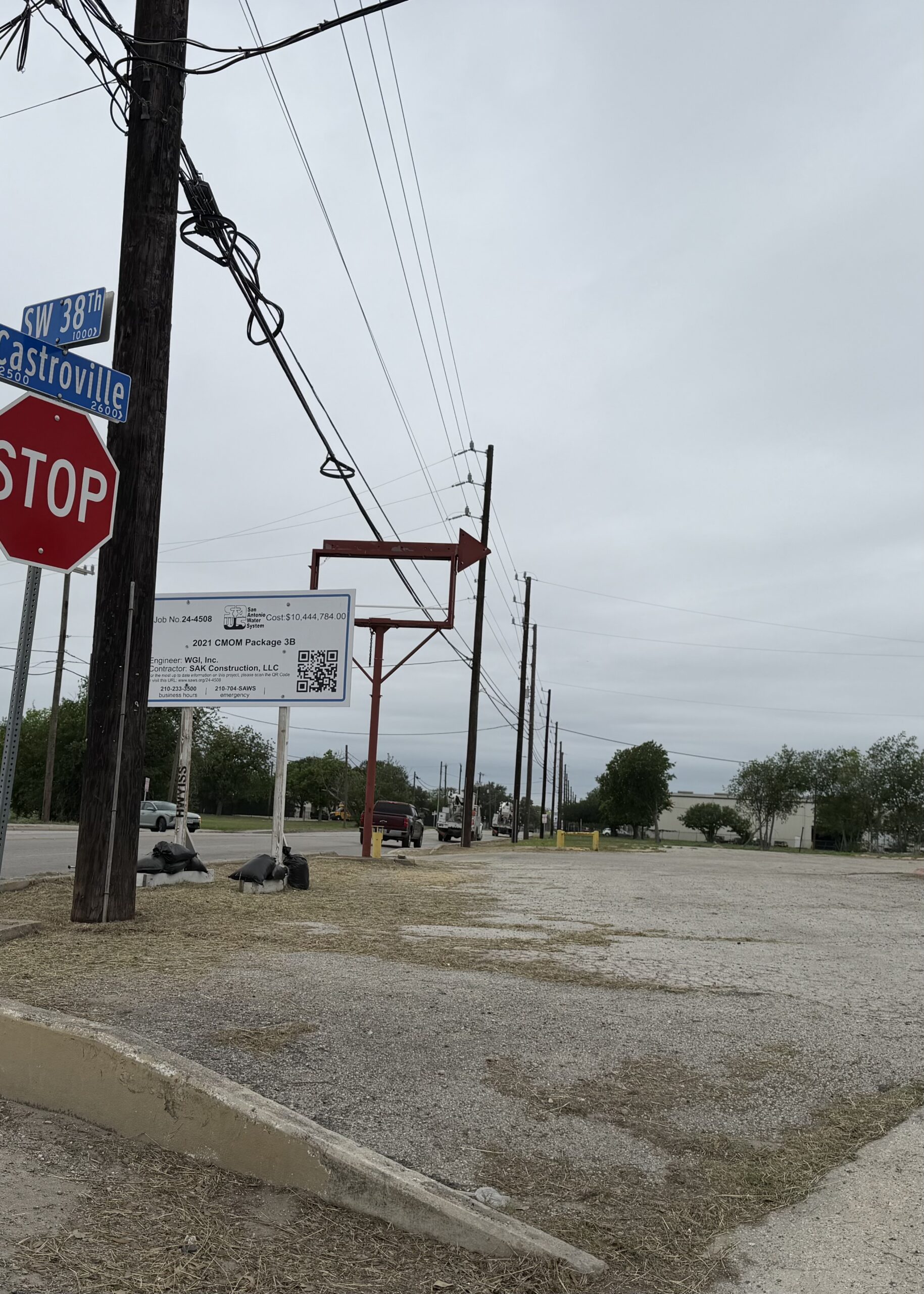 project sign