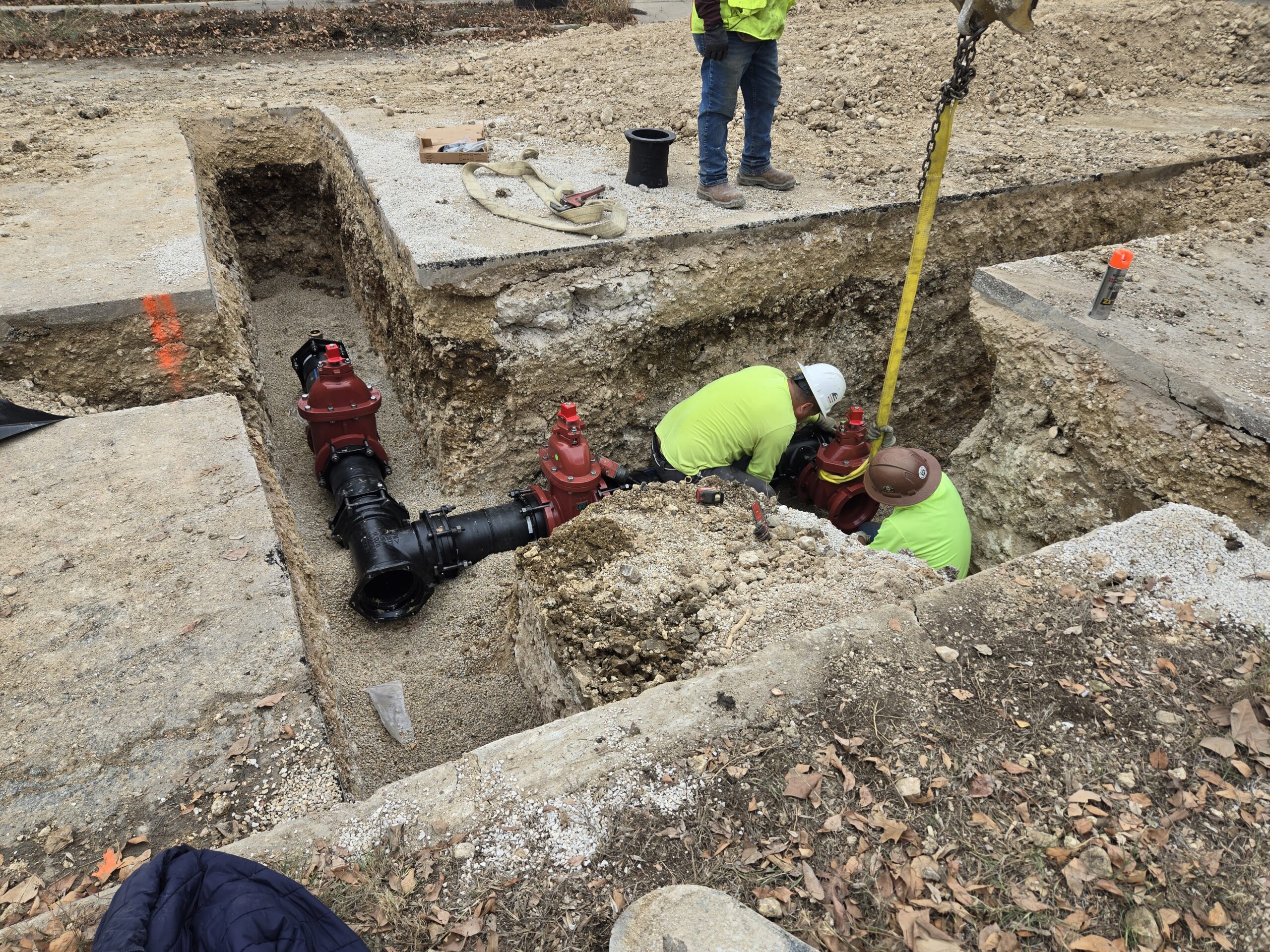 pipe construction