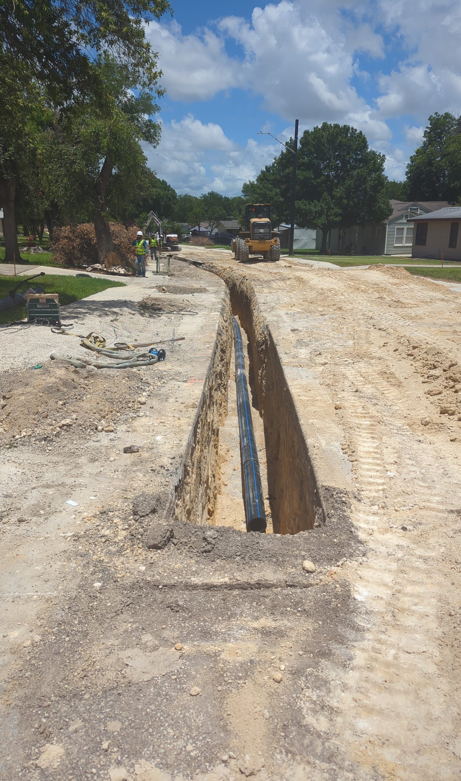 pipe installation