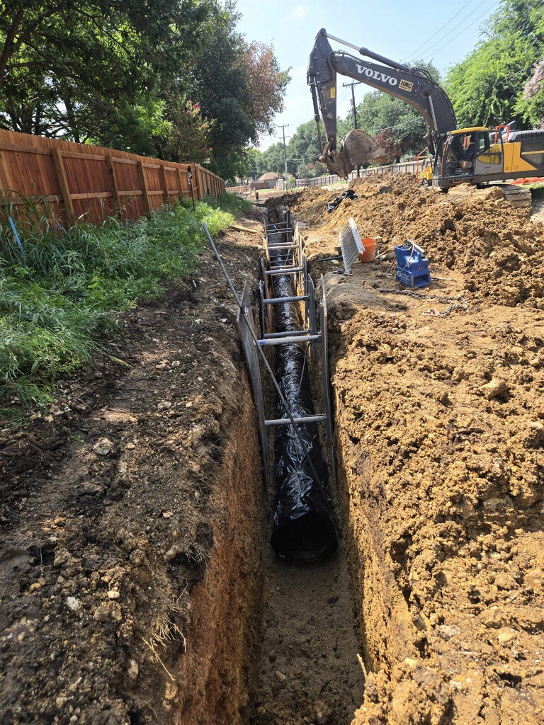 pipe construction