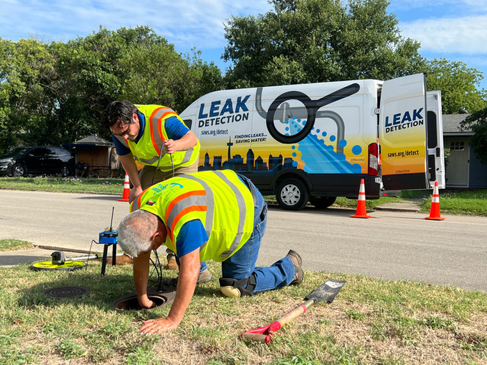 leak detection crew