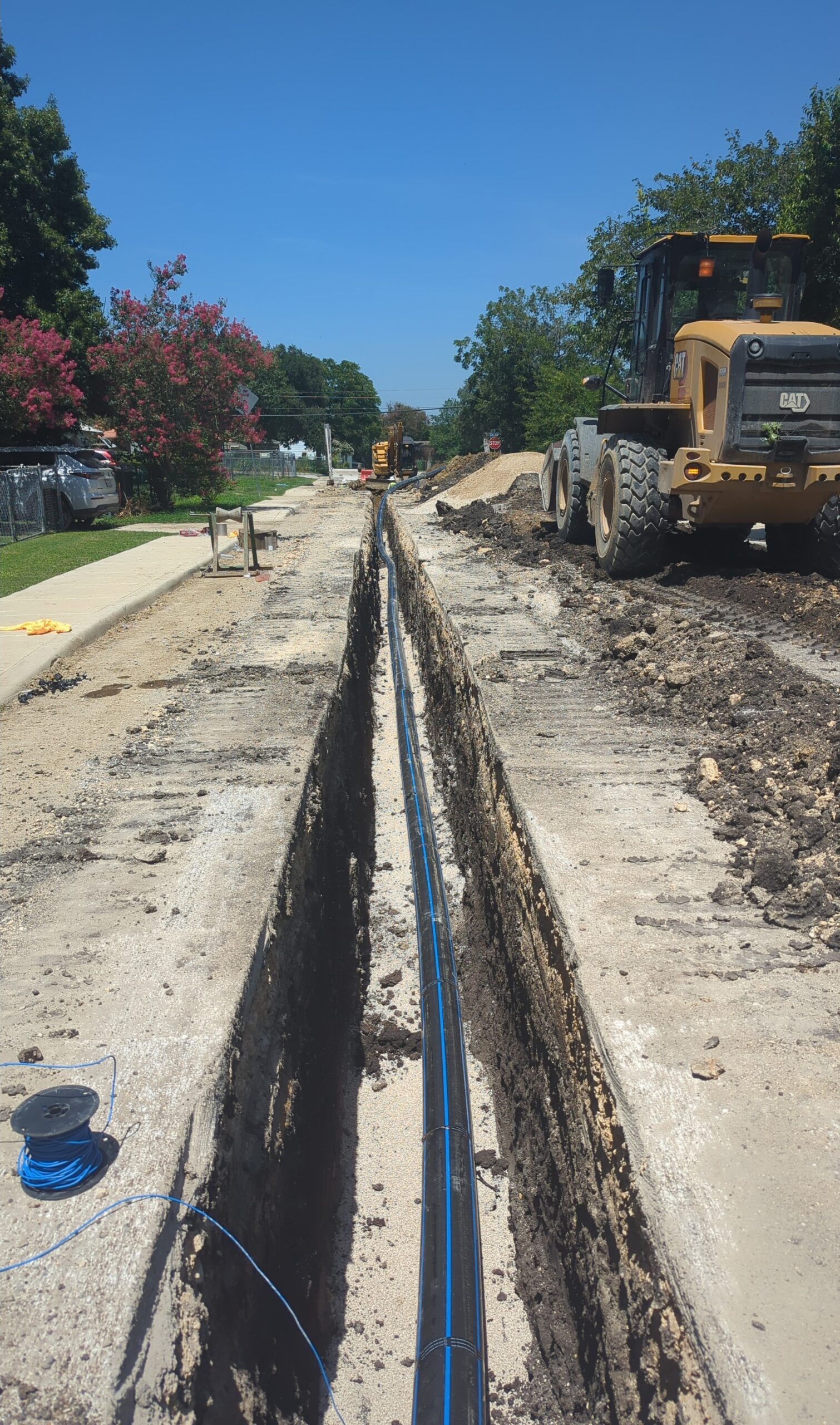 water main installation