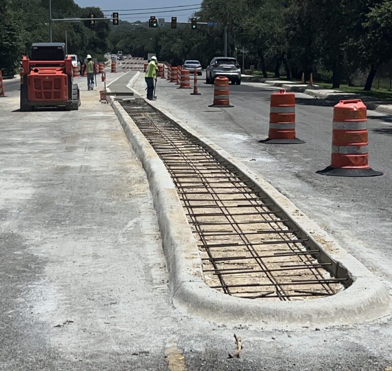 median construction