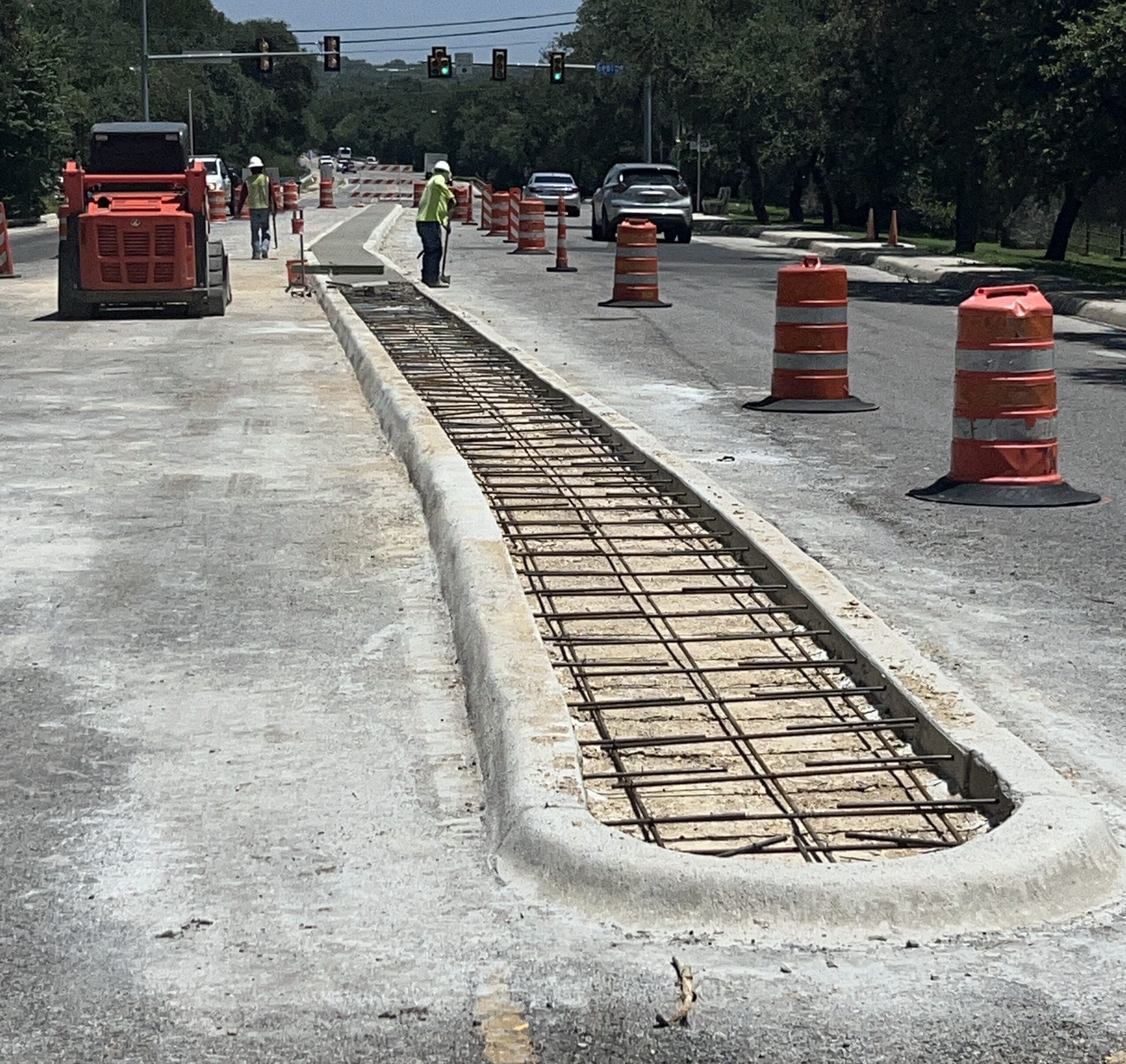 median construction