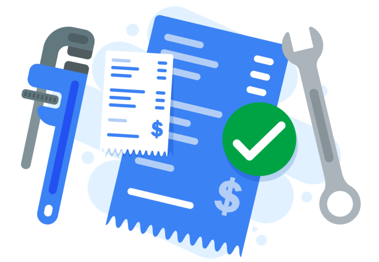 Receipt and tools
