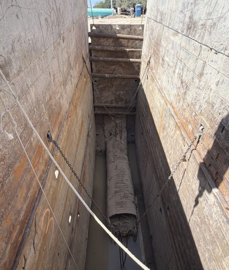 water pipe construction