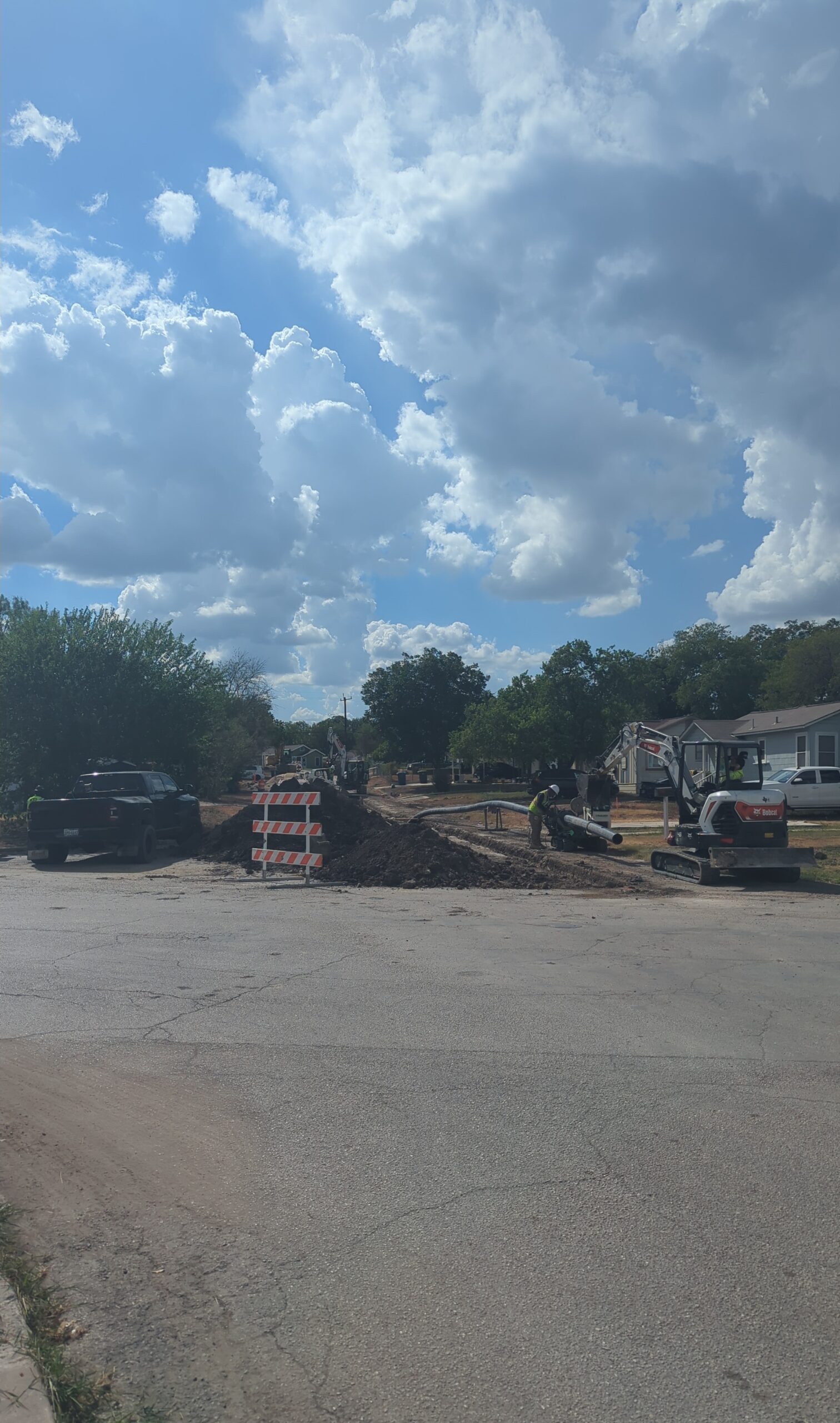 water main installation