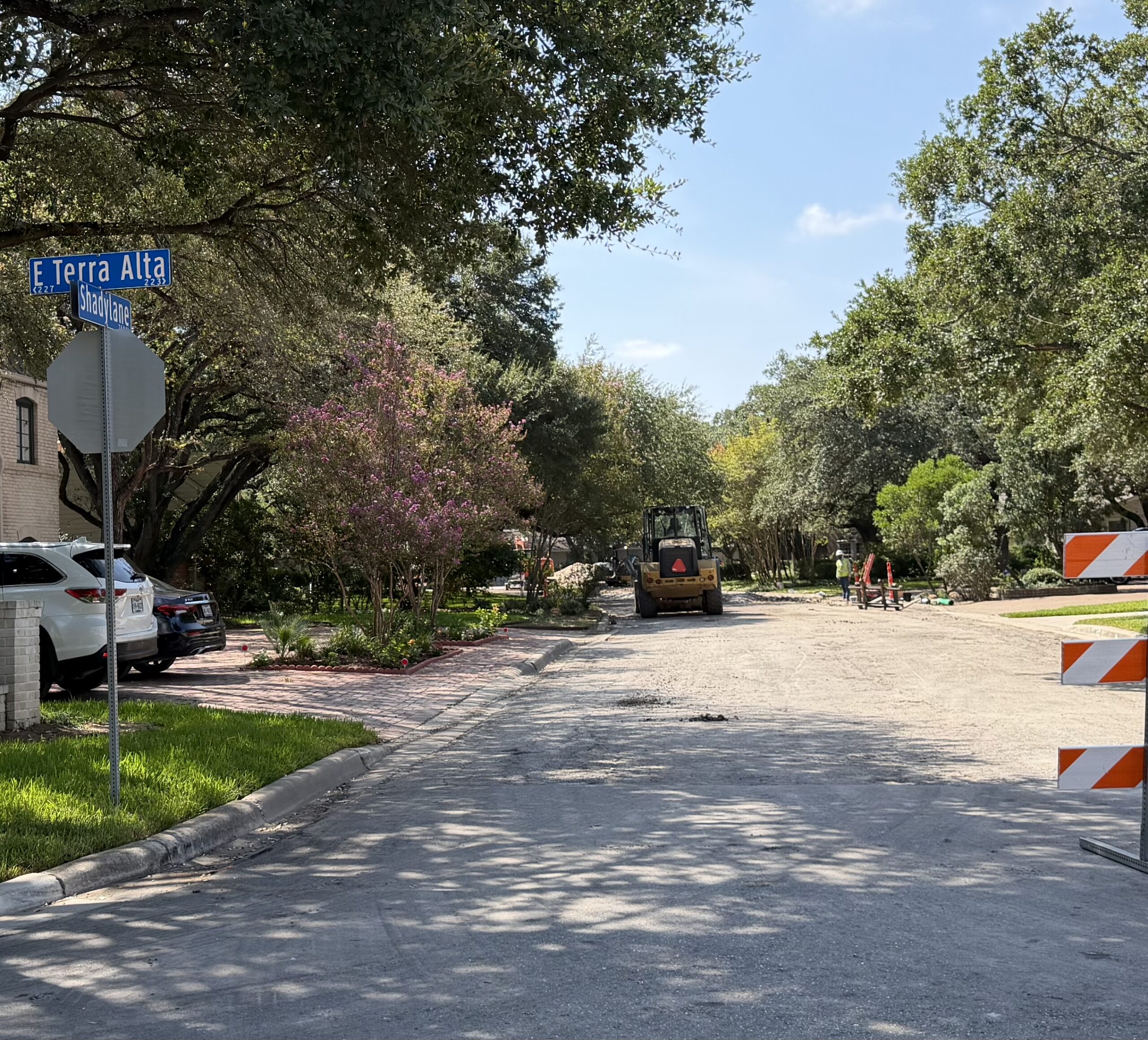 Shadylane construction