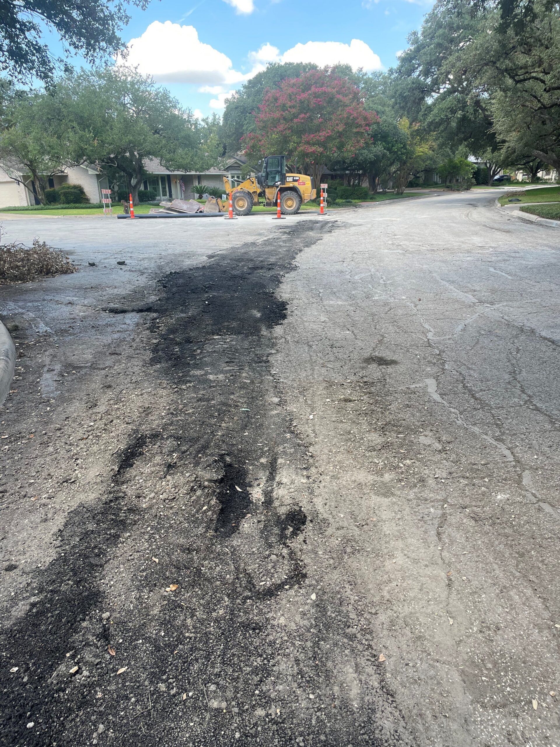 water main construction