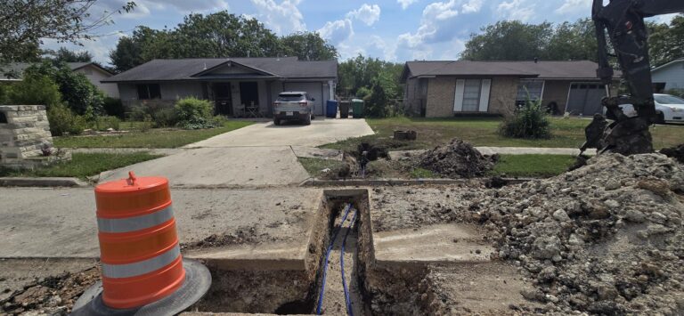 water main installation